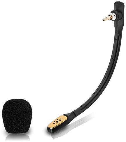 Micro A40 de rechange pour casque de jeu Astro A40/A40 TR sur PS5, PS4, Xbox One, PC, Mac, téléphone, réduction du bruit 3,5 mm Noir