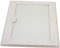 pro-Styling Cadre intérieur pour lanterneau MPK VisionVent M 40 x 40 cm, blanc, en plastique, pour caravane, camping-car, caravane avec double store (occultant et moustiquaire)
