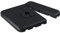 Outsunny Base de Sombrilla de 4 Piezas Rellenable de Agua 90 kg o Arena 130 kg Pesos para Base Cruzada de Parasol para Jardín Terraza Patio 98x98x13 cm Negro