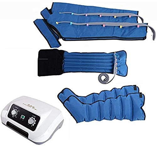 TIANZIO Air Compression Leg Massager Waist Arm Leg Wraps Foot Ankles Calf Massage Machine Pressotherapy Boots Circulation Improve Pain Relax,2 Arm 1 Waist 2 Legs,superiorquality