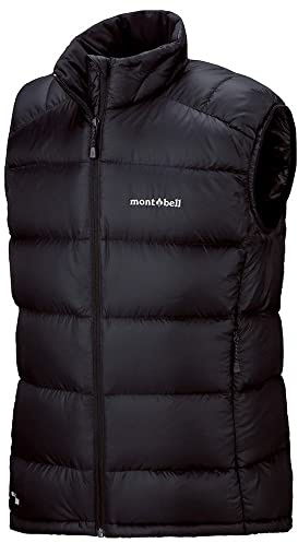 Mont-Bel Alpine Light Don Vest, Chaleco Hombre, Negro (Black), XXL