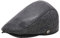 Danfiki Herren Barett Flat Cap Newsboy Stil Tellermütze Schirmmütze Tweed Retro Schiebermütze Schlägermütze Gatsby Cap