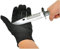 CNZON Schnittfester Handschuh, Edelstahldraht, Metallgeflecht, Metzger, Sicherheit, Arbeit, Anti-Slash-Schnitt, statische Widerstand, Schutzhandschuhe für Küche, Outdoor, Angeln (einteilig)