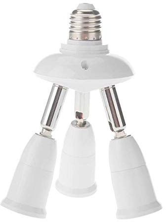 Lampenfassung Konverter, Lampenfassung, Lampenfassung, Verteiler E27 Lampenfassung, Lampenfassung mit Schalter 3/4/5 Kopf, verstellbar, LED Lampenfassung