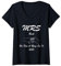 Damen MRS BUCK 2023 he put a ring on it engagement wedding T-Shirt mit V-Ausschnitt