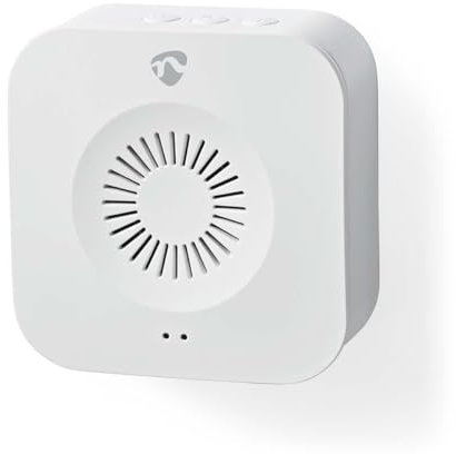 Nedis SmartLife Gong | Wi-Fi | Zubehör für: WIFICDP10GY / WIFICDP30WT / WIFICDP40CWT | Batteriebetrieben | 4 Sounds | 4.5 V DC / 5 V DC | Verstellbares Volumen | Weiss