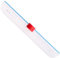 KW-triO Paper Cutter Paper Trimmer 12 Inch Wrapping Paper Cutter Slider Scrapbooking Tool Fabric Cutting Tool Ultra-Light Trimmer 13203 (Transparent and Red, A Paper Trimmer with Straight Blade)