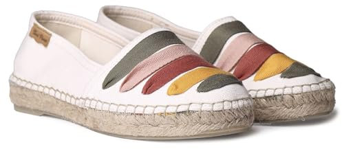 TONI PONS Rose Espadrilles für Damen aus Baumwollstoff., bunt, 35 EU