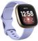 Msksjer Armband Kompatibel mit Fitbit Versa 4/Versa 3/Fitbit Sense/Sense 2, Klassischer Weicher Sport Silikon Ersatzarmband für Frauen Männer, Flieder Large