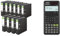 Original DINOR Ordner-Wolkenmarmor-Recycling & Casio FX-87DE PLUS-2 Wissenschaftlich-Technischer Schulrechner, Schwarz