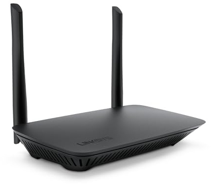 Linksys WiFi 5 Router | 1,500 Sq. ft Coverage | Over 10 Devices | Speeds Up to (AC1200) 1.2Gbps - E5400 | Version 2024