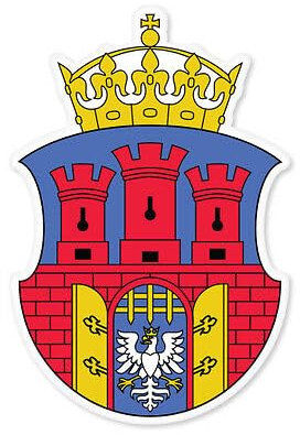 WildeBabsKLBT Krakow Coat of Arms car K903 Hochwertiger Premium Auto-Aufkleber Sticker Decal Autoaufkleber Aufkleber-Folie 12cm