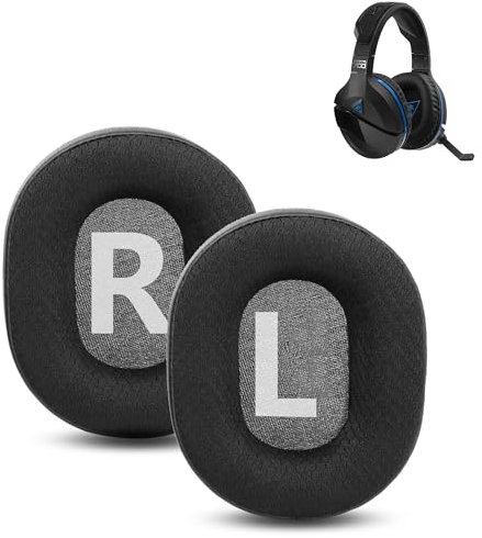 HAIZEEN Cuscinetti per auricolari Compatibili con Turtle Beach Stealth 700 600 Xbox PS4 Cuffie Cuscinetti Sostituzione Cuscino (Tessuto traspirante/Schiuma di alta qualità)