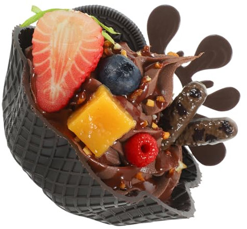 WHAMVOX Gefälschtes EIS Modell Künstliche Eiscreme Requisite Simulation EIS Dessert Material Party Dekoration Fotoshop Zubehör Feiertags Display Zuhause Konditorei Wiederverwendbar Und LAN