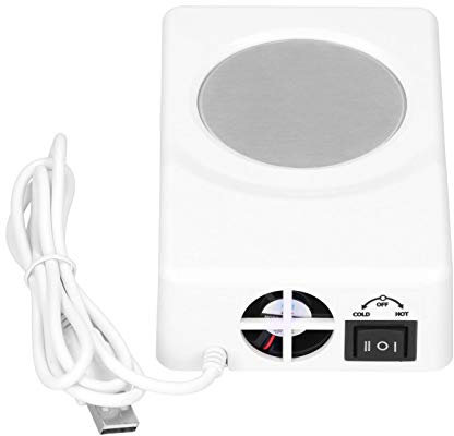 USB-Heizung, Kühlung, Untersetzer, Tragbarer Tassenwärmer, Kühlpad für den Autogebrauch, Auto-Cup-Kühler