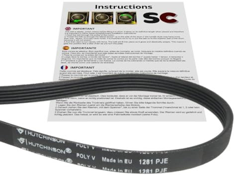 SC Solocorreas - Cinghia lavatrice 1281 PJE