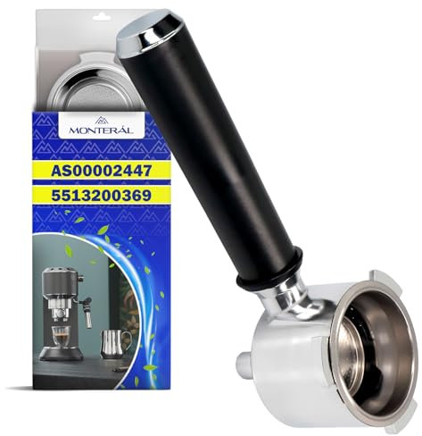 Portafiltre avec Filtre 2 Tasses pour Machine Expresso avec le Code Original AS00002447 5513200369 pour Delonghi EC680 EC685 - Garantie de 10 Ans – MONTERAM