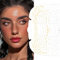 Rosymormor 12 Pecas Brillantes Tatuajes Temporales, Parches de Maquillaje Pegatinas Faciales Pecas Falsas para Mujeres Festivales Conciertos Fiestas Cosplay Cosméticos Halloween Navidad