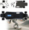 Longboard électrique tout-terrain avec télécommande, 25 km avec batterie 4400 mAh, portée de 8 km, freinage fluide et contrôle à 4 vitesses, capacité de 90 kg, type A