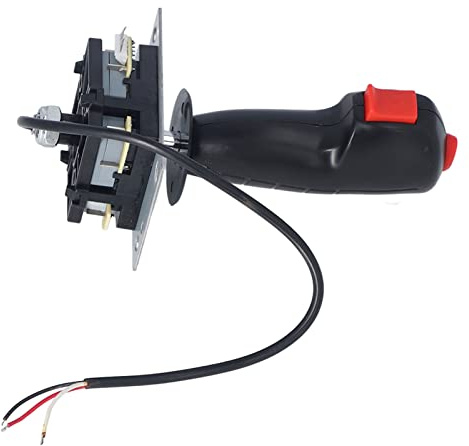 CFTGIW Simulatore di Volo Gamepad Stick Controller Gioco Joystick Volante Rocker per PC Accessori per Giochi Desktop Zinco Non Realizzato Quale Cerchio Resistente Il Materiale Durevole la metà Sta