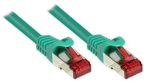 Good Connections Patchkabel, Cat. 6, S/FTP, PiMF, PVC, 250MHz, grün, 50m