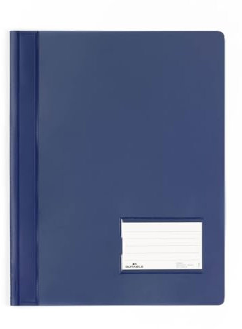 Durable Schnellhefter, überbreit, dunkelblau, 25er Packung, 268007