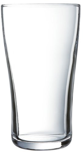 Arcoroc G8563 The Ultimate Head Booster Pint Glass, 568mL Capacity, Pack of 4
