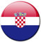 Kühlschrankmagnet Kroatien Flaggen Magnet Länder Reise Souvenir Flagge Croatia für Kühlschrank stark groß 50 mm