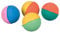 TRIXIE weicher Schaumstoff-Gummi-Ball, ø 3,5 cm, 4 Stück, bunt