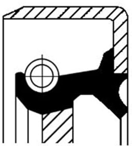 Corteco 19027913b Differential Seal Ring