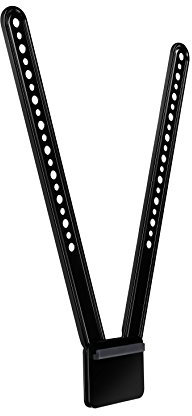Logitech Pieza de Montaje en TV para Sistema de Cámara para Conferencias MeetUp, Estándar VESA, PC/Mac/Portátil/Macbook/Tablet, Color Negro