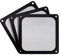 SilverStone Technology SST-FF143B-3Pk 140mm Ultra Fine Fan Filter with Magnet Cooling, Compatible with Most 140mm Fans or Vents