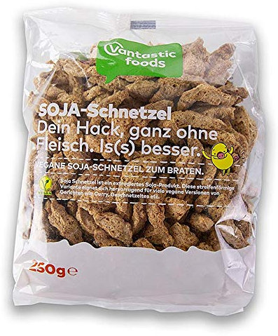 Soja Schnetzel, vegan, Vantastic Foods, 250 g