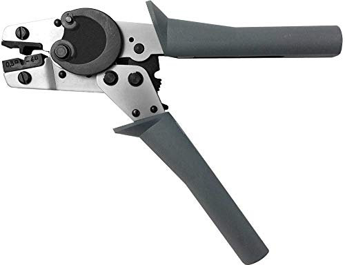 Weidmüller 485840 - Crimpatrice 4U Z GER (campo di lavoro 0,5-4,0 mm², con possibilità di sblocco forzato)