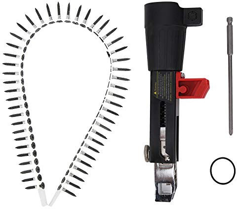 Avvitatore Per Cartongesso, Pistola a vite automatica Accessori Per Cartongesso Pistola Autodifesa pistola sparachiodi a catena Wall Parete divisoria in lega di alluminio