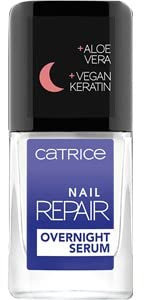 Catrice Nail Repair Overnight Serum, Nail Care, Nagelpflege, transparent, pflegend, schützend, reparierend, glättend, mit Ölen, ohne Aceton, vegan, Mikroplastik Partikel frei (10,5ml)