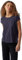 VERO MODA VMAVA Plain SS Top GAJRS Noos T-Shirt, Bleu Nuit, L Femme