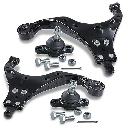 ATEC Germany 2x Querlenker Vorderachse vorne unten links & rechts mit Traggelenk Kompatibel mit HYUNDAI TUCSON (JM), TUCSON Kasten/SUV (JM), KIA SPORTAGE II (JE_, KM), SPORTAGE II VAN (KM_)