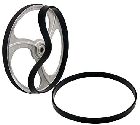 2 anelli in gomma per a nastro per la lavorazione del legno, 20-35 cm