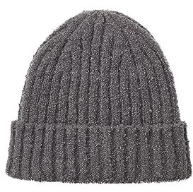 TOM TAILOR Damen 1037732 Basic Strickmütze, 32251-dark Mineral Grey, OneSize