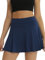 fuinloth Tennis Skort Damen Tennisrock mit Innenhose Sportrock Rockhose Golfröcke Sommer Minirock mit Taschen Blau XXL 42-44