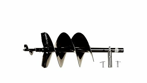 Power Planter Bulb Auger & Bedding Plant Tool - 9x28 Garden Auger Drill Bit with 1/2 Non-Slip Hex Drive, Hand-Welded Planting Auger Gardening Drill, Earth Auger Digging Tools, Up to 28 Deep