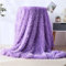 Menkala Plüsch Kuscheldecke Lila Flauschige Kunstfelldecke Weiche Felldecke Warm Plüschdecke Kuschelige Fellimitat Fleecedecke Wohndecke Fluffy Blanket üBerwurfdecke Couchdecke Tagesdecke 160x200