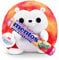 Snackles 77606J, Hedgehog (Mentos, Fruit), Series 2, großes Plüschspielzeug, Large (40 cm)