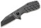 Kizlyar CRKT Razelcliffe Compact Graham Design Taschenmesser aus 8Cr18Mov Blackwashed Stahl Graham