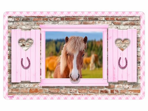 Stikkipix Schreibunterlage (Maße: 65 x 40 cm) SUL05 - Schreibtischunterlage für Kinder & Teenager - Malunterlage, Feucht & Abwischbar - 11 Coole Motive