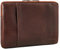 STILORD 'Ino' Laptop Sleeve Hülle Leder Schmale Laptop-Tasche 15.6 Zoll Arbeitstasche Herren und Damen Vintage Dokumententasche A4 Schutzhülle aus Echtleder, Farbe:kansas - braun