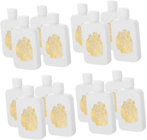 Alipis 16 Piezas Botella De Agua Botellas De Agua Contenedor De Garrafa Botellas De Perfume Vacías Botella De Agua Decorativa De Bendición Botellas Decorativas Para La Decoración