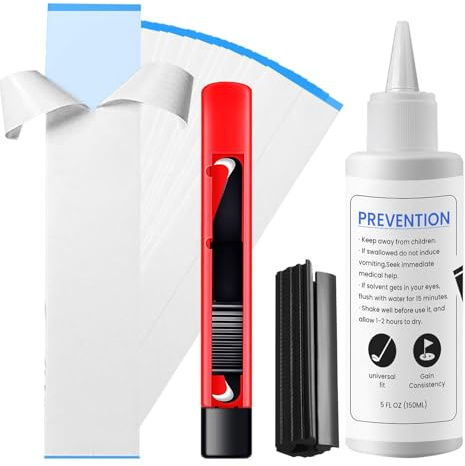 Golfschläger-Neugriff-Sets,Golf-Griff-Sets, Werkzeug zum Nachspannen von Golfschlägern, Sichere Griptape-Streifen, 5oz Grip Solvent, professionelles Golf-Griptape für Männer, Reparatur, Golffahrer, Go