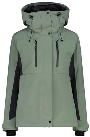 CMP Woman Jacket FIX Hood Mineral - 42